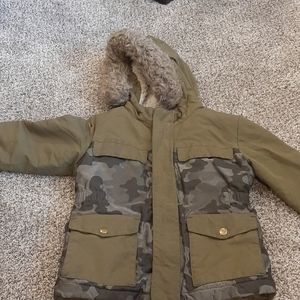 Cat & Jack boys camo winter coat